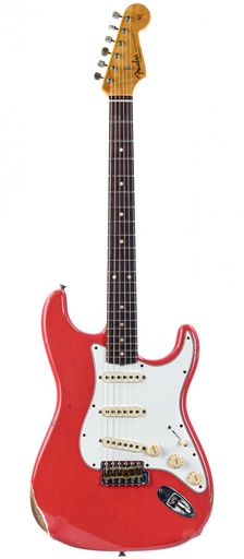 Fender Custom Shop 61 Stratocaster Fiesta Red Relic