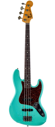 [R58705] Fender Custom Shop 62 Jazz Bass Aged Sea Foam Green 2011