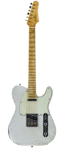 [15520423] Franchin Guitars Mars Olympic White Medium Relic 2023