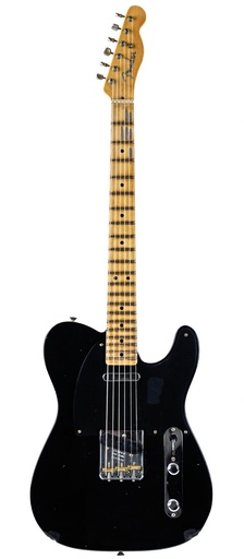 [US24-92, 51 Nocaster JRN BLK MN] Fender Custom Shop 1951 Nocaster Black Journeyman Relic