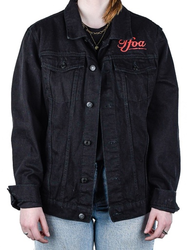 Black Denim Jacket Limited Edition M