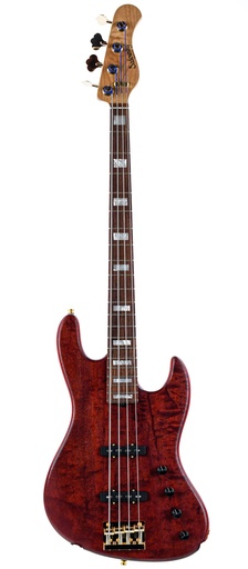 Sadowsky MetroLine 21 Fret Standard J/J Bass Limited Edition 2023 4 String Majestic Red Transparent Satin #003922-24
