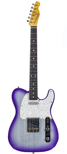 [63T-PS-L] Kauffmann 63 T Purple Silver Burst Light Aged