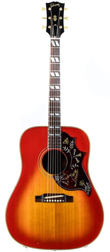 [800988] Gibson Hummingbird Cherry Sunburst 1968