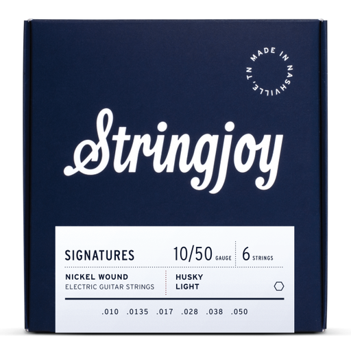 Stringjoy Signatures 6S Husky Light Gauge Nickel Wound 10-50
