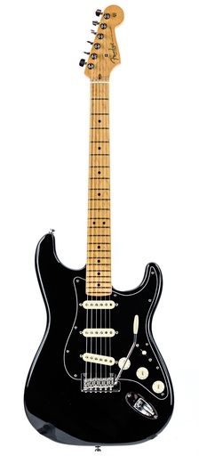 [US21030623] Fender American Pro II Stratocaster Black MN 2021