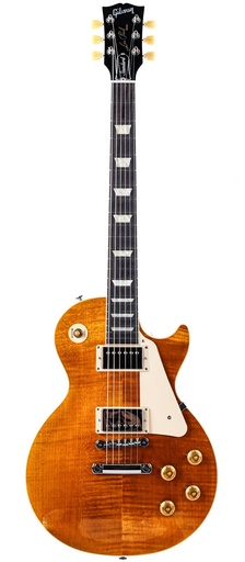[LPS500HYNH1] Gibson Les Paul Standard 50s Figured Top Honey Amber