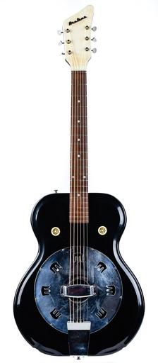 [G18569] National Airline Folkstar Resonator Ebony Early 60s