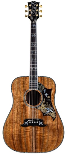 [SSDFAKM2M0801] Gibson Custom Shop M2M Doves in Flight All Koa