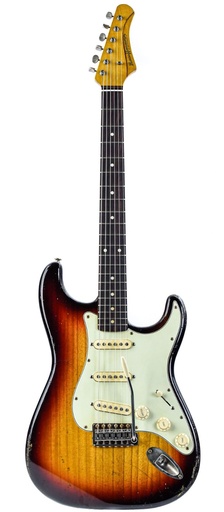[VO24-0302] Kauffmann 63 S Paulownia Three Tone Sunburst Medium Aged