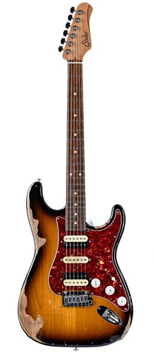 [72734] Suhr Ian Thornley Signature Classic S Antique Roughneck Tobacco Burst 2023