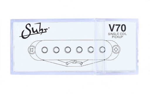 [04-V70-0012] Suhr V70 Single Coil Neck White