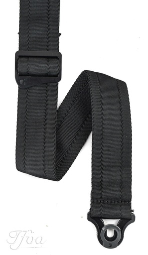 D’Addario Auto Lock Guitar Strap Black