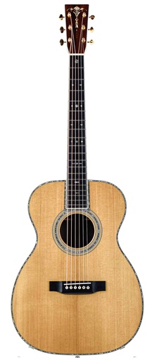 [1952116] Martin Custom Shop 0042 Guatemalan Rosewood Torrefied Adirondack 2015