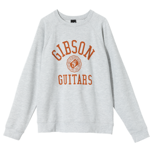 [xtfoa670] Gibson Collegiate Crewneck (Heather Gray)