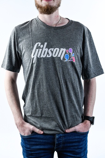 Gibson Floral Logo Tee