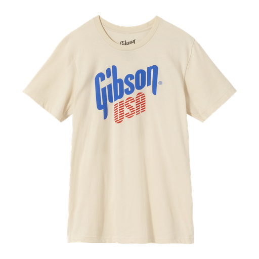 [xtfoa664] Gibson USA Tee (Cream)