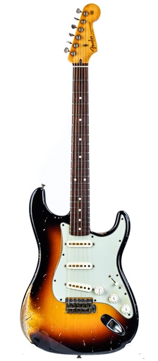 [JC2773] Fender Custom Shop John Cruz Masterbuilt 'MVP' 60s Stratocaster Heavy Relic Sunburst 2015