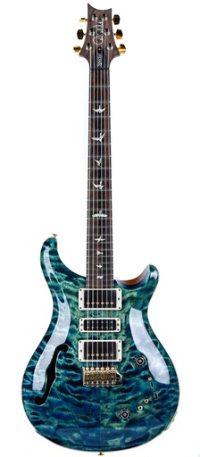 [0329868] PRS Special 22 Semi Hollow Wood Library Quilt River Blue 10 Top 2021