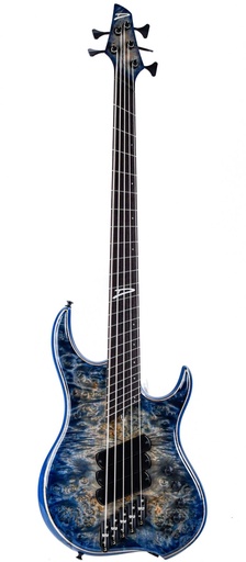[DWZ3X-5] Dingwall Z3X 5 String Burl Maple Faded Blue Jean Burst