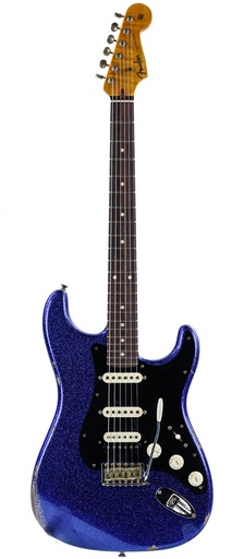 [9238014873] Fender Custom Shop 60 Stratocaster Purple Sparkle HSS Relic