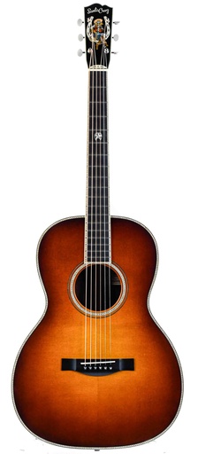 [4394 3] Santa Cruz 35th Anniversary 000 Cowgirl 'Clementine' Cocobolo Italian Spruce Sunburst no. 3 of 10 2011