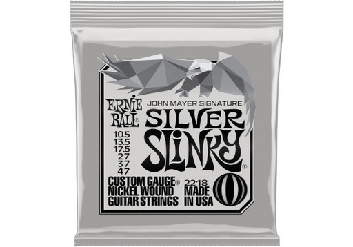 [2218] Ernie Ball 2218 John Mayer Silver Slinky