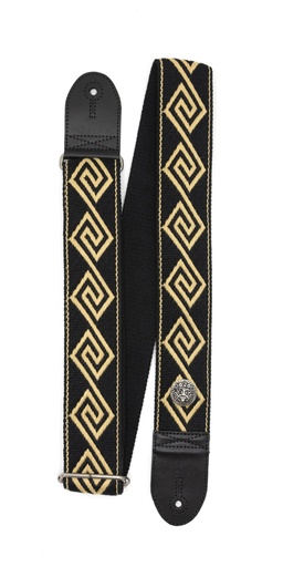 [101008] Silver Coin Atlacoya Guitar Strap