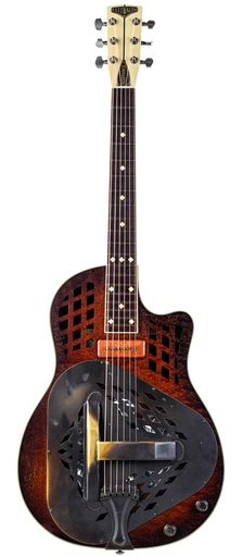 [170504D1925] Leewald Tricone Woodbody Duotone P90 Sunburst 2017