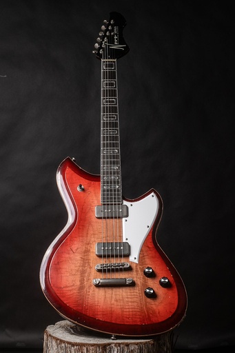 [6974] Novo Serus P2 Carve Top Flamed Maple Bonfire