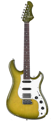 [xtfoa861] Novo Nucleus NAMM Idris HSS Royal Olive Burst