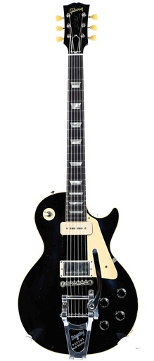 [LPR56PSL22409] Gibson Les Paul '56 Standard Ebony Top Bigsby Murphy Lab Light Aged