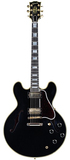 [59ES355ULEBGH1] Gibson 1959 ES355 Reissue Stop Bar Murphy Lab Ultra Light Aged Ebony