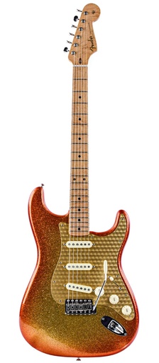[JS0374] Fender Custom Shop 56 Stratocaster Jason Smith Masterbuilt Sparkle Cherry Sunburst NOS 2016