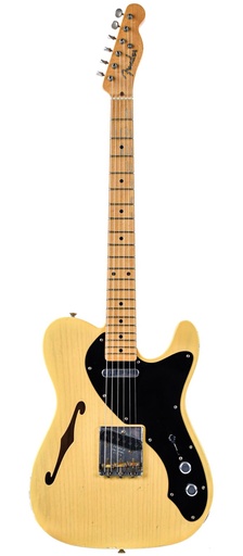 Fender Limited Edition Custom Shop Thinline Telecaster Relic Butterscotch Blonde 2006