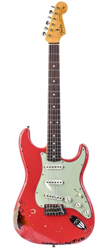 [R134841] Fender Custom Shop Michael Landau 1963 Strat Fiesta Red Relic 2024