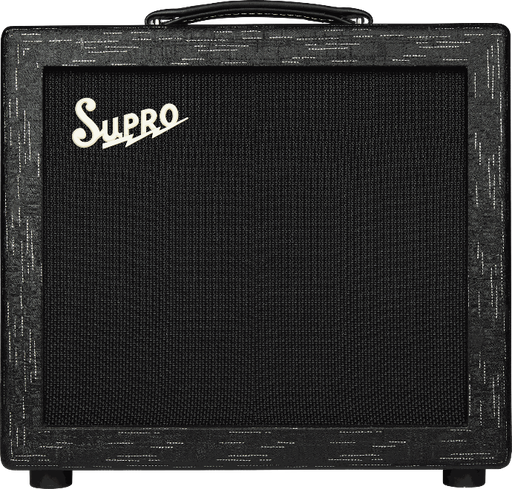 [1612RTBB] Supro Amulet 1x10 Combo Black on Black