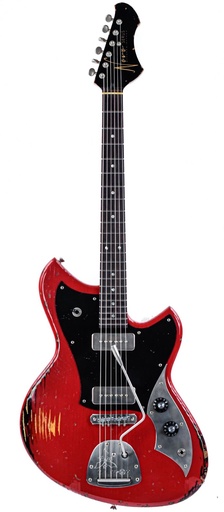 [7313] Novo Serus J Dakota Red over '64 3-Tone Sunburst