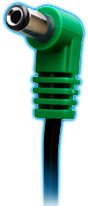 [CKFLEXDCLI80] Cioks Flex Type 4 4080 Line 6 DC Plug 80cm