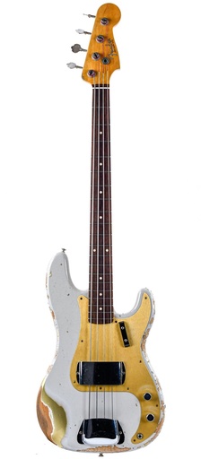 Fender Custom Shop 59 Precision Bass Dirty White Blonde over Aztec Gold Heavy Relic 2022