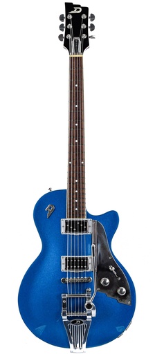 [#142795] Duesenberg Starplayer TV Catalina Blue "No F-Hole" 2014