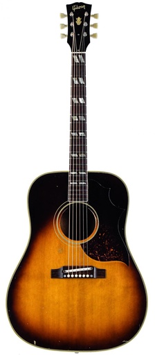 [401768] Gibson Southern Jumbo Spruce Mahogany Sunburst 1966
