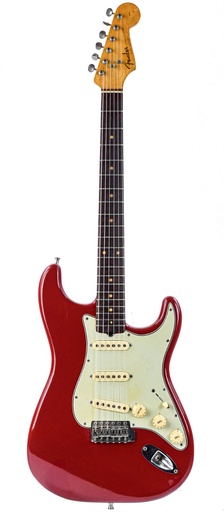 [99910] Fender Stratocaster Dakota Red Refinish 1963