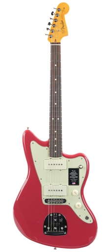 [0114980375] Fender American Professional Classic Jazzmaster Faded Fiesta Red
