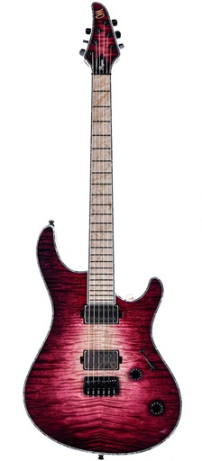 Mayones Regius 6 Natural Fade Red Burst