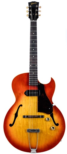 [#280464] Gibson ES125TC Cherry Sunburst 1965