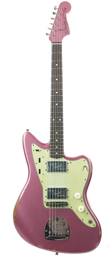 [R118775] Fender Custom Shop 61 Jazzmaster Burgundy Mist Metallic Relic 2022