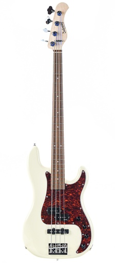 [SML21HP4 28 ALD FR] Sadowsky MetroLine Hybrid PJ Bass Alder Olympic White