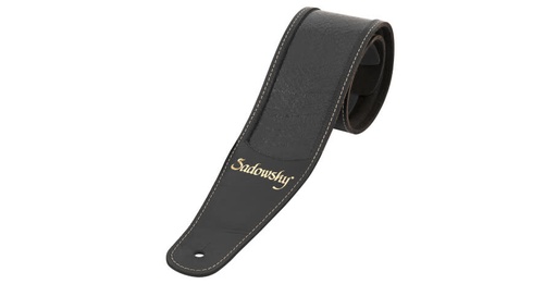[LS B SMB GL BK BG] Sadowsky MasterBuilt Genuine Leather Bass Strap Black