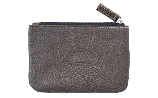 TFOA Leather Pouch Dark Brown